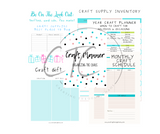 Craft Planner Printable