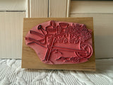 Wheelbarrow Stamp