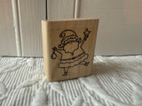 Stampin Up Santa Stamp