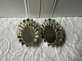 Small Mold/Tart Pans Set of 2 Oval Shape
