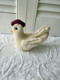 Small Stuffed Sitting Chicken