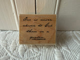 Garden Close To God 2001 Stampin Up Stamp