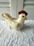 Small Stuffed Sitting Chicken
