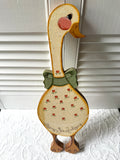 Vintage Hand Painted Goose