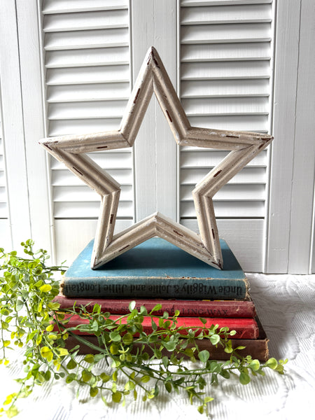 Wooden Star Hanger/Shelf Sitter