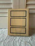 3 Rectangles Stamp