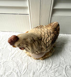 Chicken on Eggs Ceramic Figure