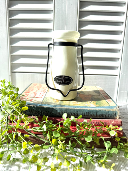 Berries & Cream Milk Bottle Candle