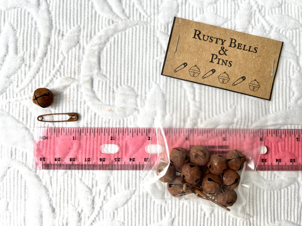 Rusty Bells & Pins Small