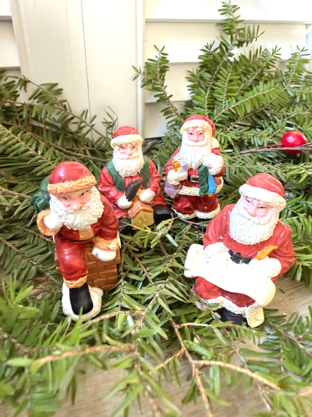 Mini Santa Figures