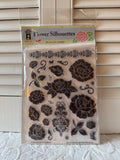 Flower Silhouette Stamps