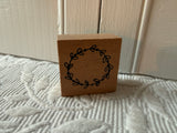 Wreath Stamp Square