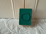 Wreath Stamp Rectangle