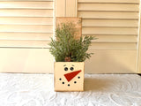 Snowman Planter