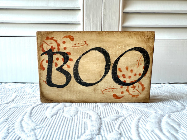 Boo Sign