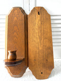 Wooden Sconces