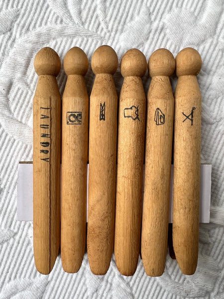 Vintage Inspired Laundry Clothes Pins – Creating Through Chaos