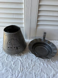 Heart & Colonial House Candle Lamp Shade & Stand