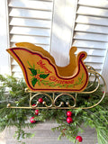 Wooden Christmas Sleigh