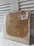 Fall Stencil Sign Square