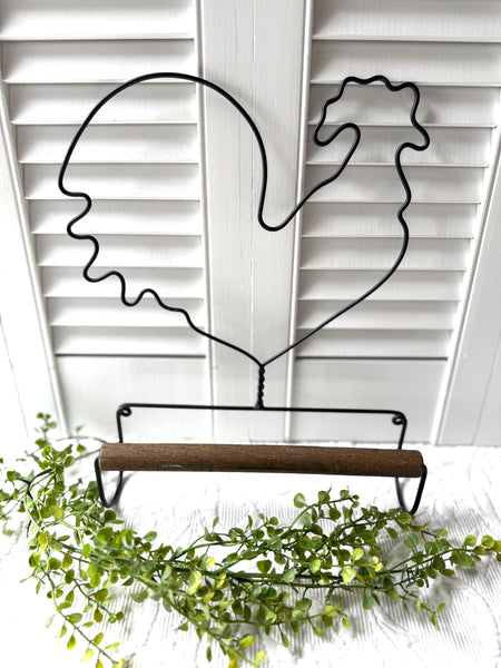 Rooster Towel Hanger
