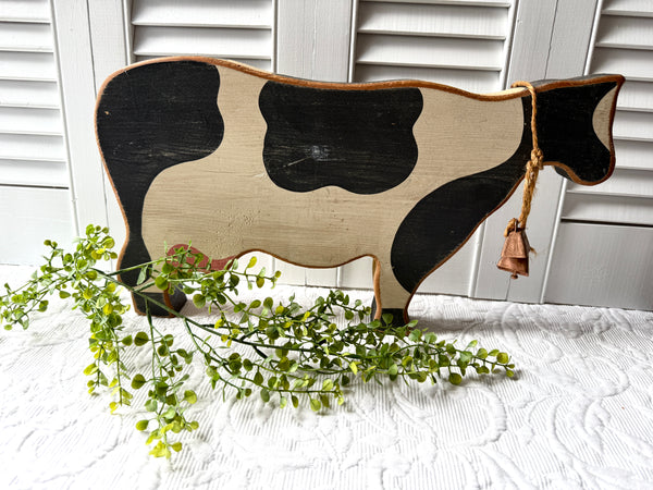 Standing Wood Cow