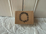 Wreath Stamp Rectangle