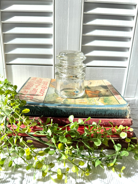 Small Clear Glass Insulator