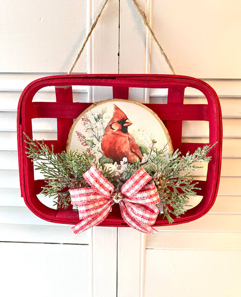 Cardinal Tobacco Basket