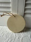 Unfinished Circle Chunky Tag