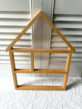 Wooden House Shaped Frame
