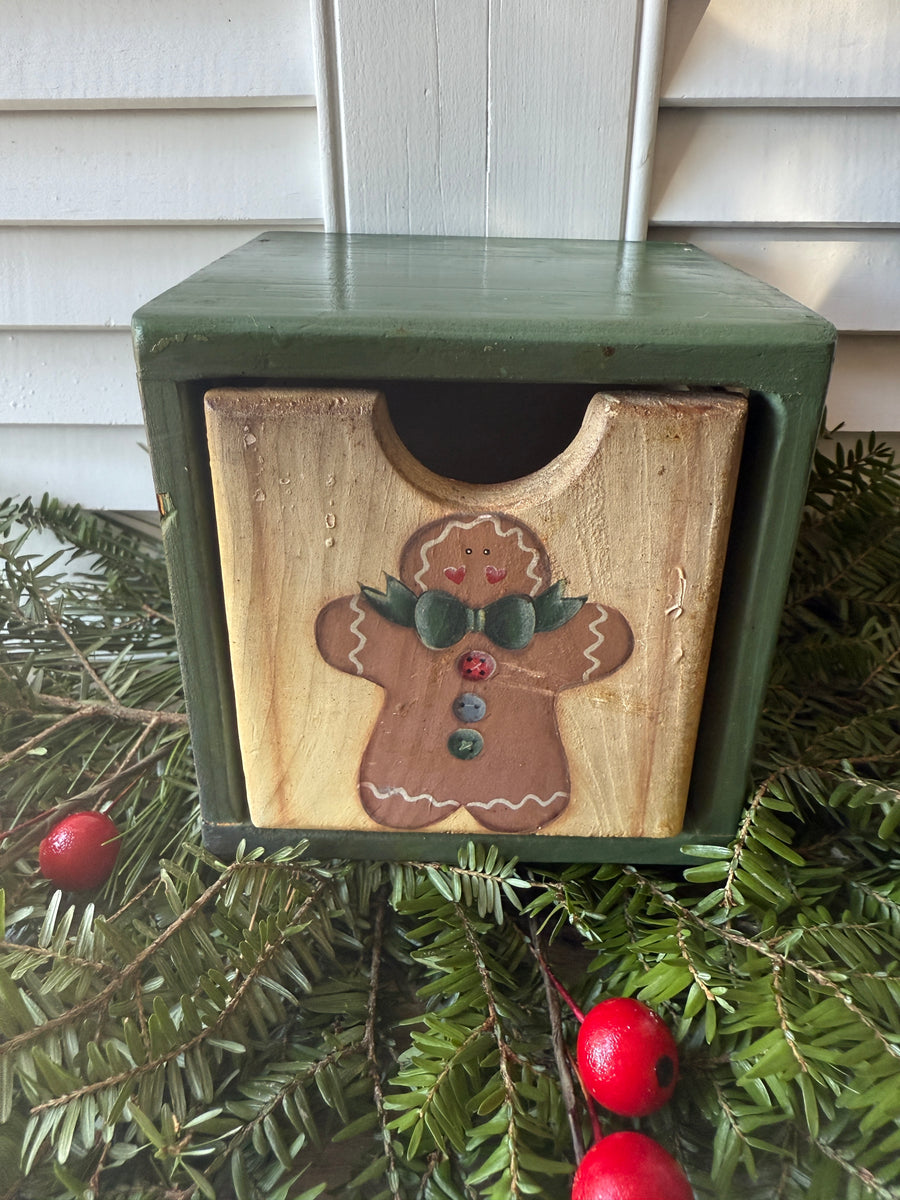 Gingerbread Wooden Box Drawer – Creating Through Chaos