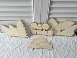 Wood Truck Interchangeable Cut Out