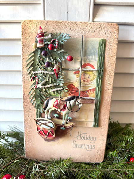 Home Interior Christmas Window