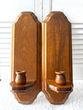 Wooden Sconces