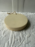 Unfinished Circle Chunky Tag