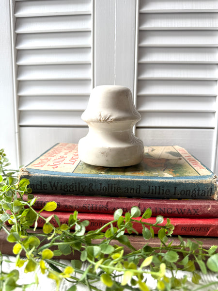 White “W” Insulator