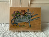 Wheelbarrow Stamp