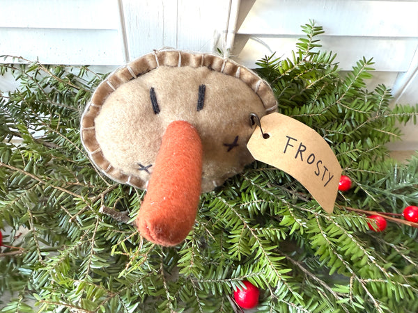 Felt Snowman Big Nose