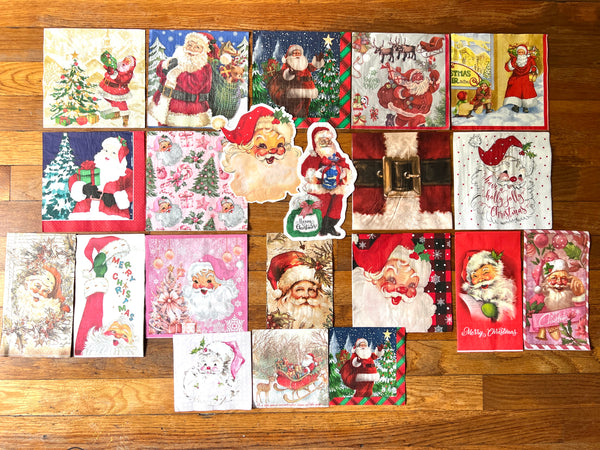 Santa Napkin Bundle
