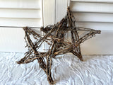 4” Twig Stars Set of 2