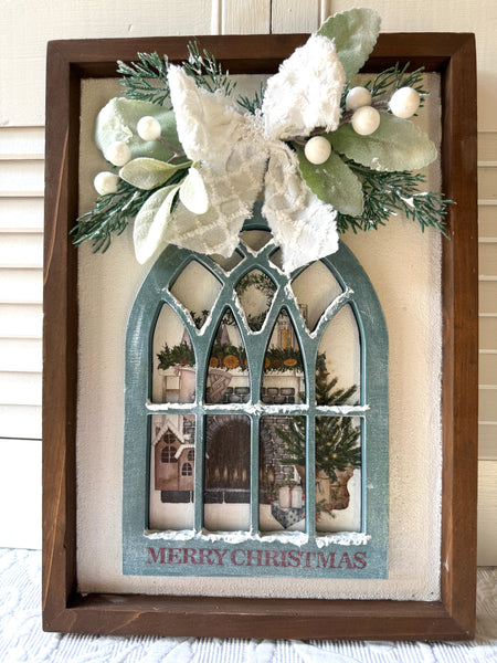 Christmas Window Frame