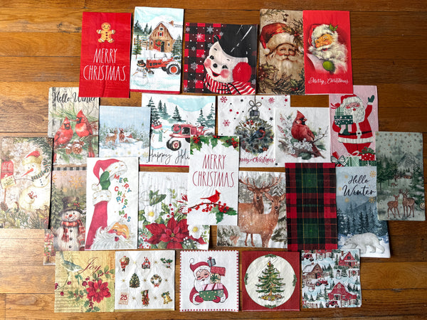 Christmas Napkin Bundle