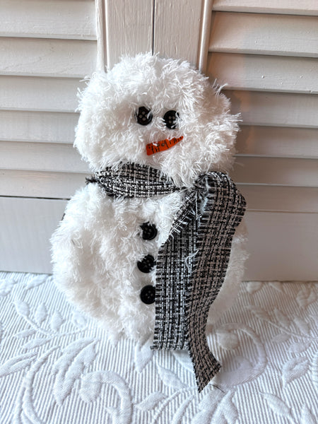 Fluffy Snowman