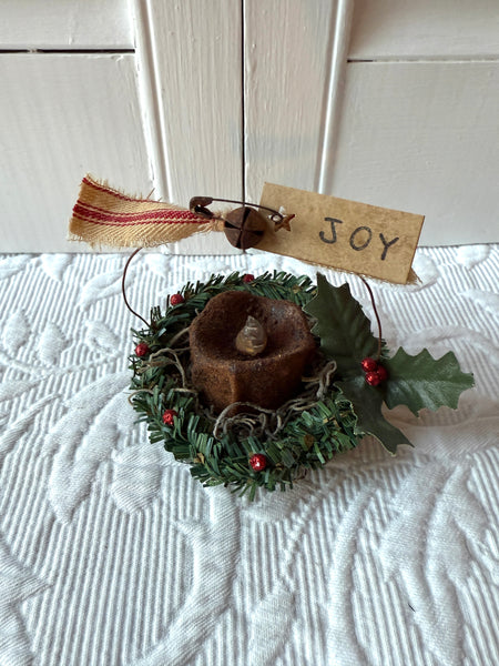 Mason Jar Lid Ornament