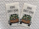 2 Home Sweet Home Luncheon Single Napkins
