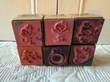 6 Halloween Stamps
