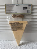 Wooden Pennant Banner