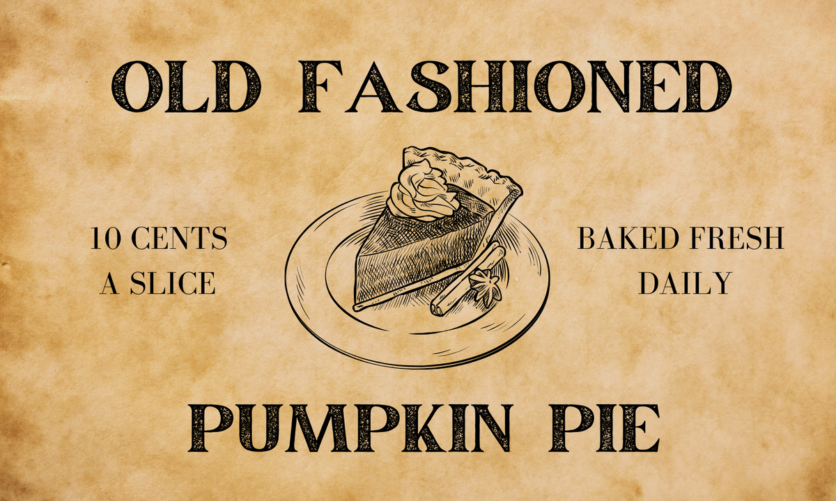 Pumpkin Pie Slice Label Printable – Creating Through Chaos