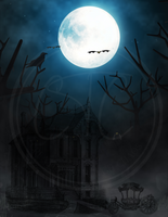 Spooky House Printable